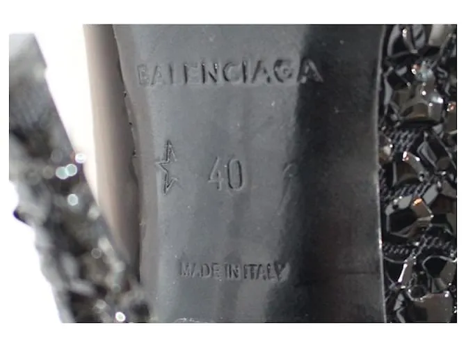Balenciaga Tacones Negro 