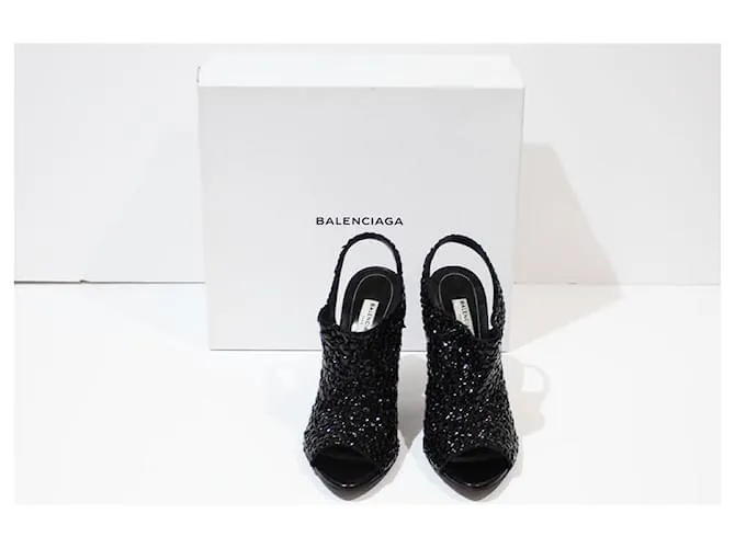 Balenciaga Tacones Negro 