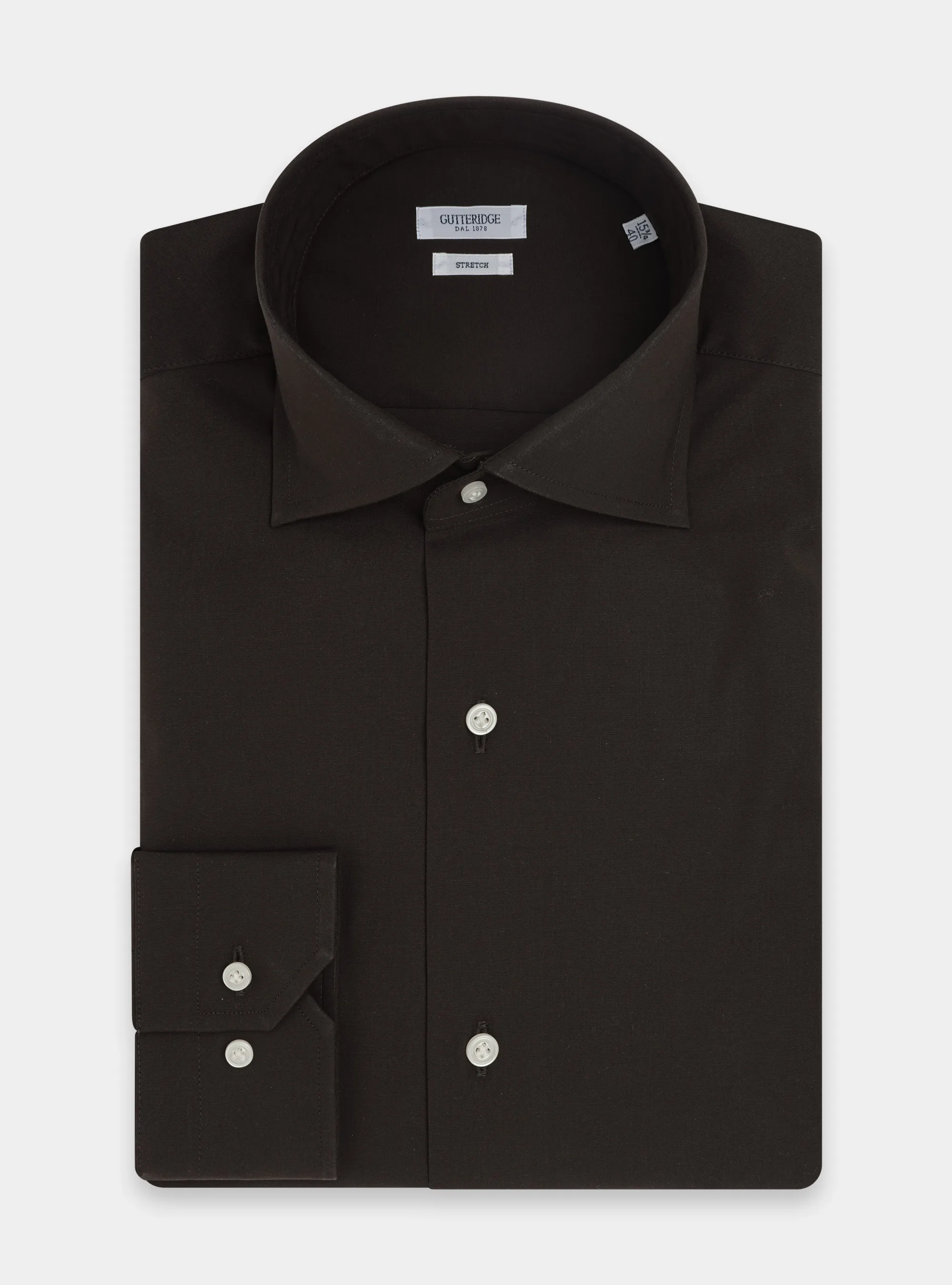 Camisa de popelina elástica
