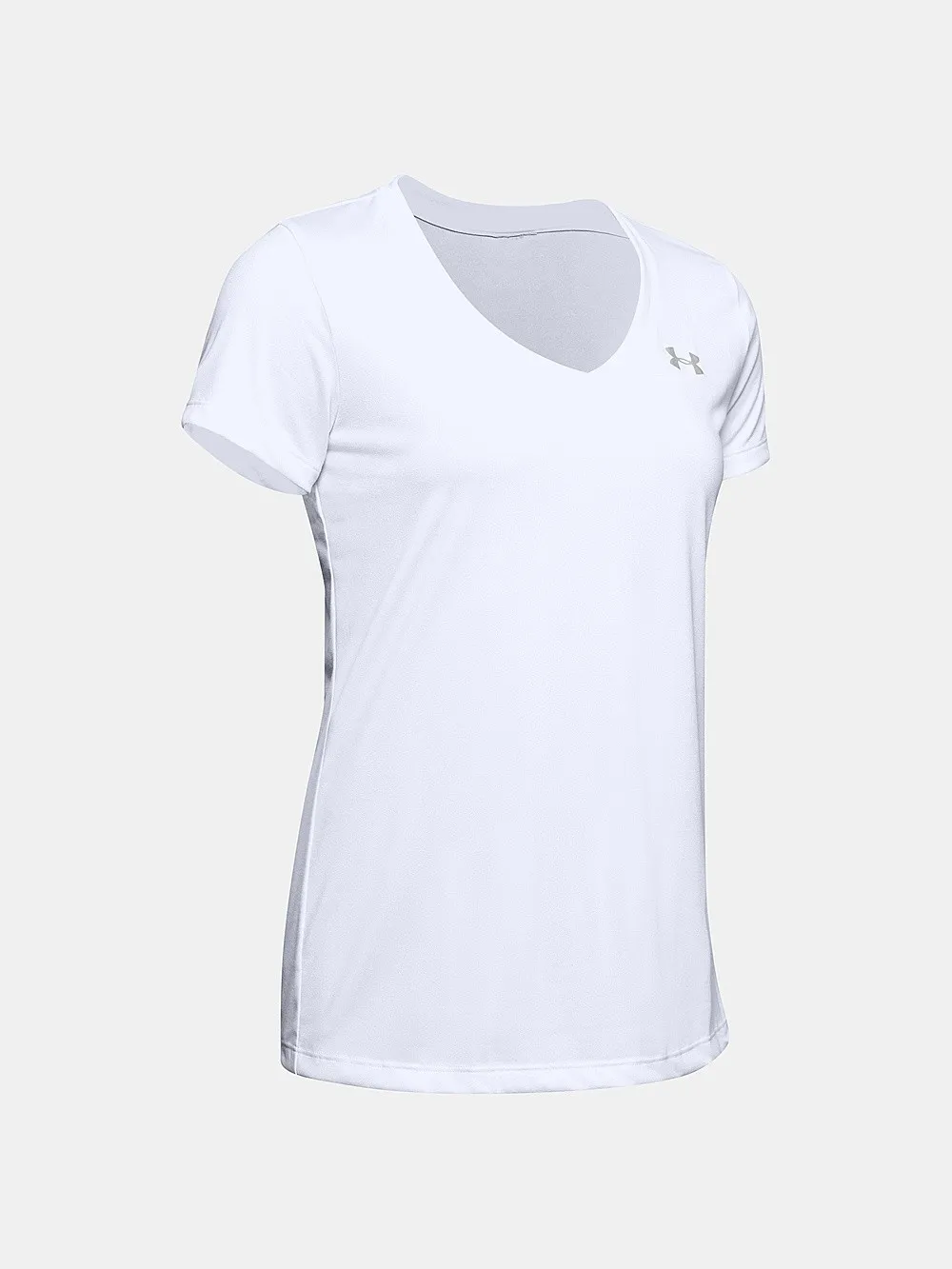 camisa Under Armour Tech SSV Solid - White - women´s