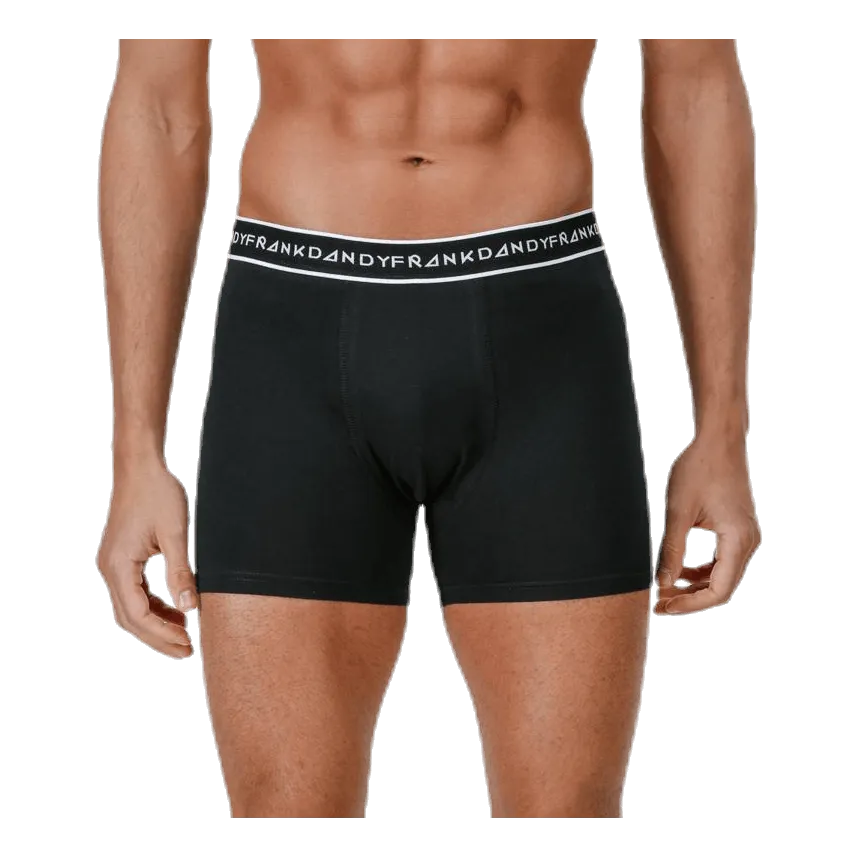 Frank Dandy Organic Cotton Boxer 5-Pack Black