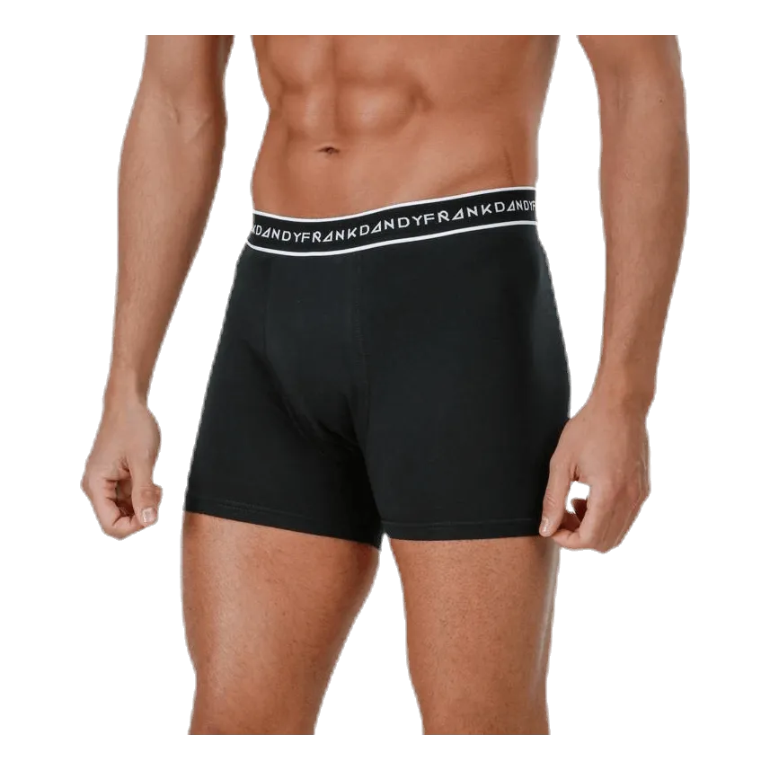 Frank Dandy Organic Cotton Boxer 5-Pack Black